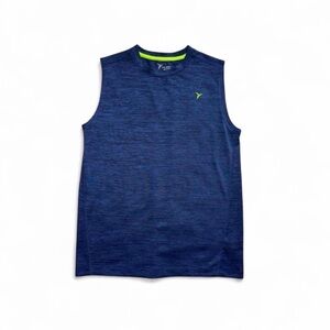 Old Navy Active Go-Dry Blue Muscle Tank Boy's L (10-12)